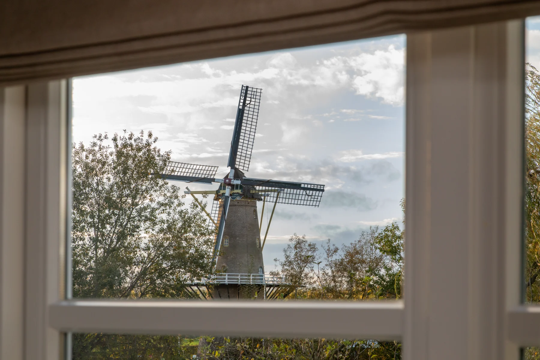 De vijf gebroeders, gezien vanuit de woning